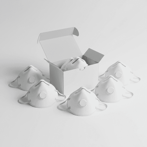 FFP3-Atemschutzmaske mit Ventil — 10er Box 3