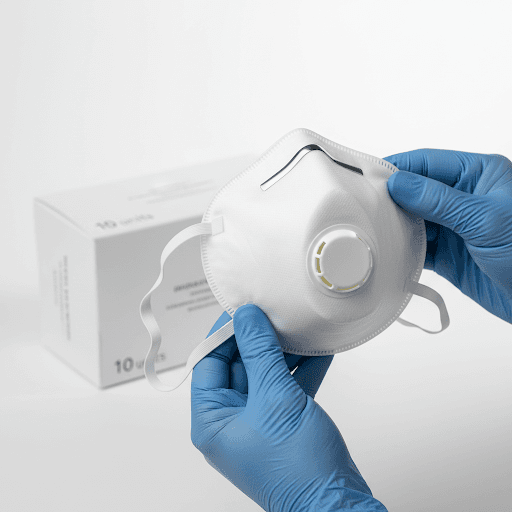 FFP3-Atemschutzmaske mit Ventil — 10er Box 4